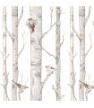 Birch Forest carta da parati 280x50cm