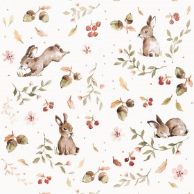 Happy Rabbits wallpaper 280x50cm