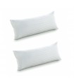 Pack 2 Feather touch fibre pillows