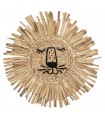 Leão de decoração de parede de savana 56cm