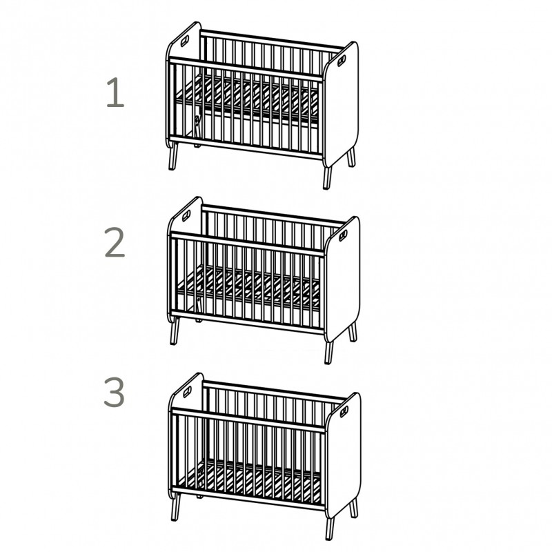Matelas lit bébé 60x120cm Bambini Mobili per bambini Materassi Per lettini e culle IKEA Per lettini e culle 