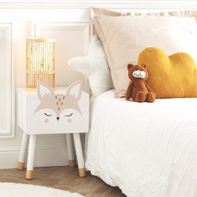 Table de chevet Fox 53x26.5x34cm