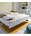 Pull-out with legs bed Olaf 90x190cm