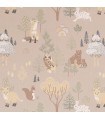 Animated forest wallpaper 0.53 m x 10.05 m