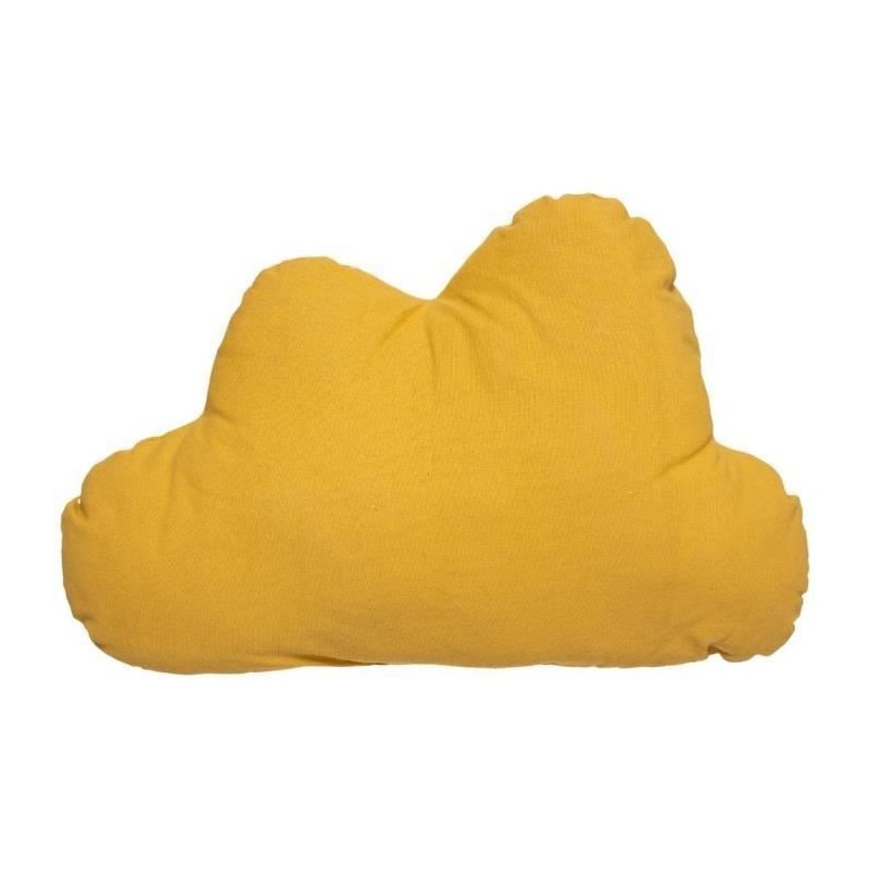 Cloud cushion ochre 28x45x15 cm