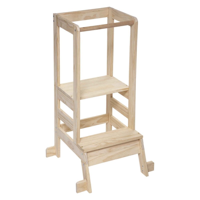 Wood Learning Tower 90x39x51cm
