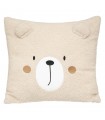 Coussin ours 39x39x8cm