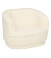 Milu white armchair 45x41,5x36 cm