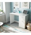 Vanellope Schreibtisch in weiß 73x108x50cm