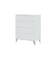 Candy chest of drawers 4 drawers 95x77.5x40cm