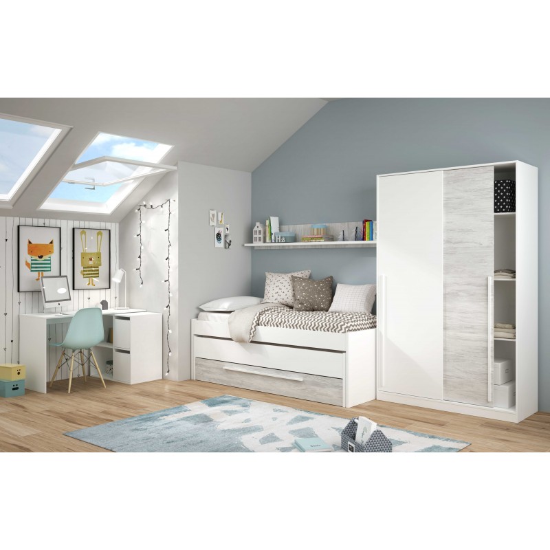 Buzz Schrank zwei Schiebetüren 200x120x50cm