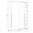 Buzz Schrank zwei Schiebetüren 200x120x50cm