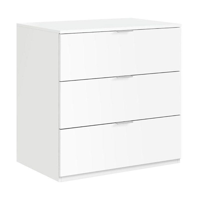Vanellope chest of 3 drawers 80x70x38cm