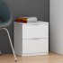 Vanellope bedside table 2 drawers 45x38x34cm