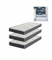 Lea 105cm Pack 3 mattresses