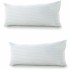 Pack 2 Feather touch fibre pillows