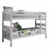 White children's bunk bed Aventura 90x190cm