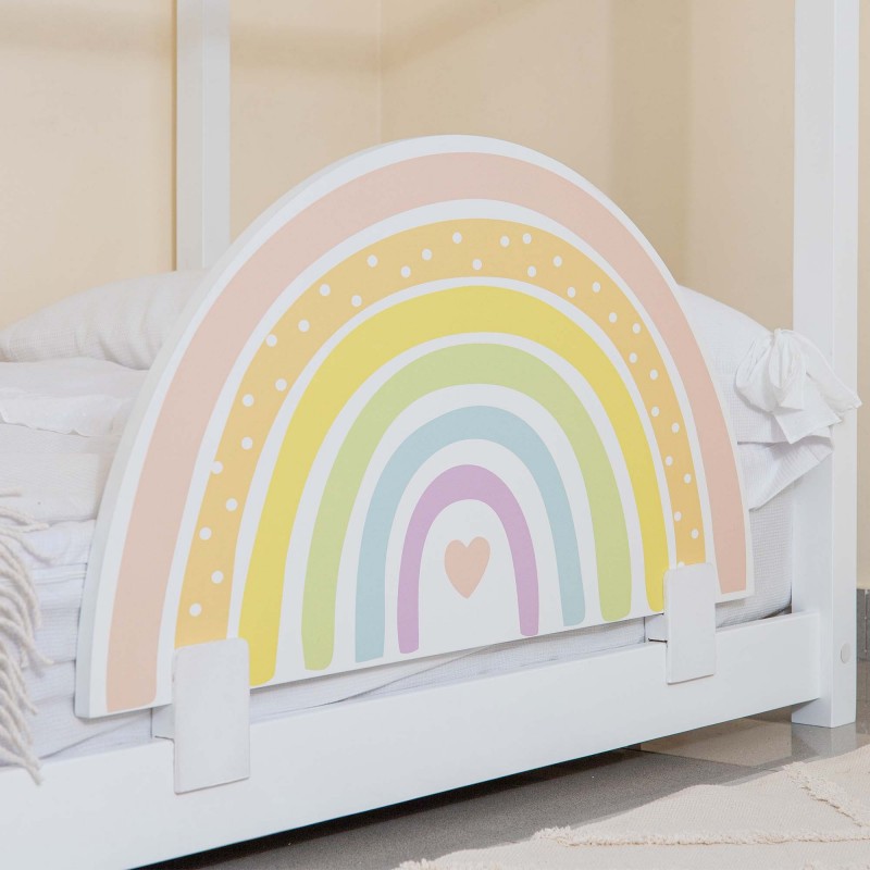 Schutzgeländer Spanplatte Rainbow Candy 44x87x3cm