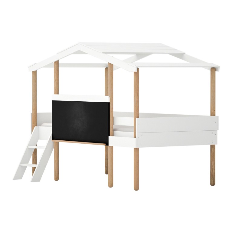 Cottage bed with blackboard Pumba 90x200cm