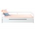 Bed with pull out bed with legs Timon 90x200 cm