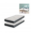 Nala 2-pack of mattresses 90x200/190