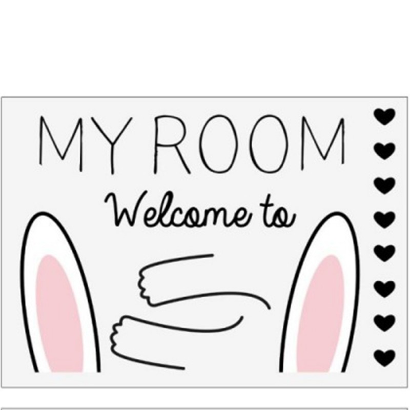 My room decorative bunny sticker 50x70cm