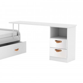 Ana desk with drawer unit 76,5x150/202/242x45