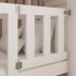 White children's bunk bed Otis 80x180cm