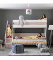 Kinderetagenbett mit Schubladen Gia 90x190/90x190cm