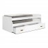 Compact bed 90 white with two beds + 2 drawers Aurora 90x200cm