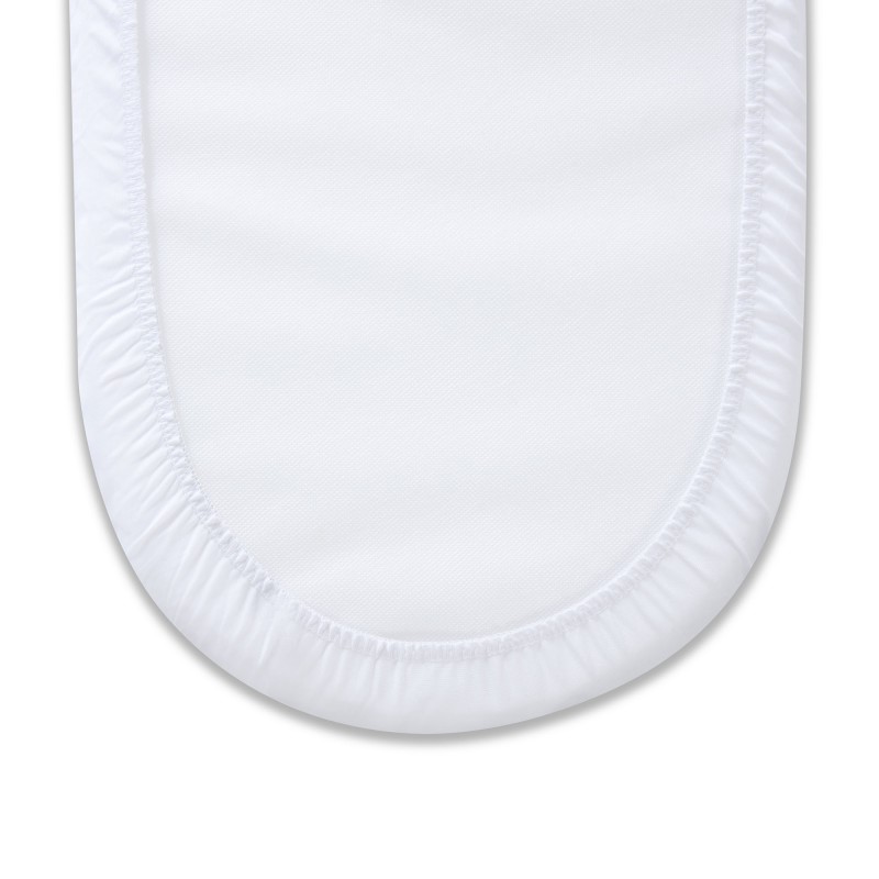 Protector bassinet polyester white 78/65x28x4 cm