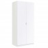 Cupboard chipboard white Vanellope 180x81,5x52cm