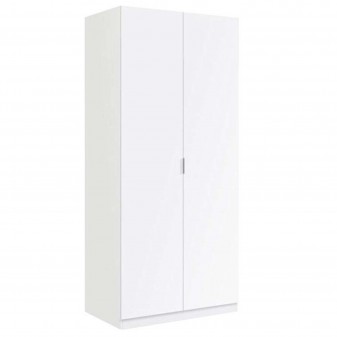 Armario aglomerado blanco Vanellope 180x81,5x52cm