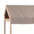 Iris Montessori cottage bed Grey 90x200cm