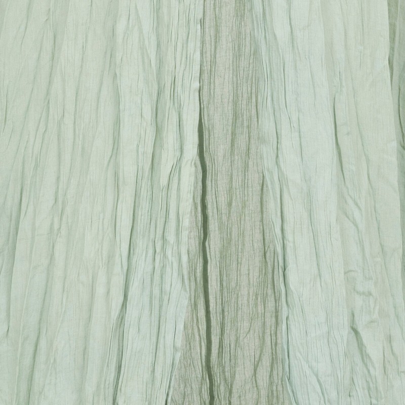 Dosel de algodón verde Anna 350x250x50cm