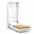 Letto a scomparsa verticale bianco Kristoff 90x200cm