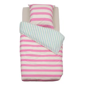 Funda nórdica algodón rosa Dixie 0.5x140x200 cm