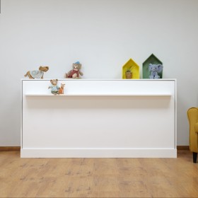 Cama abatible blanco Kristoff 90x200cm