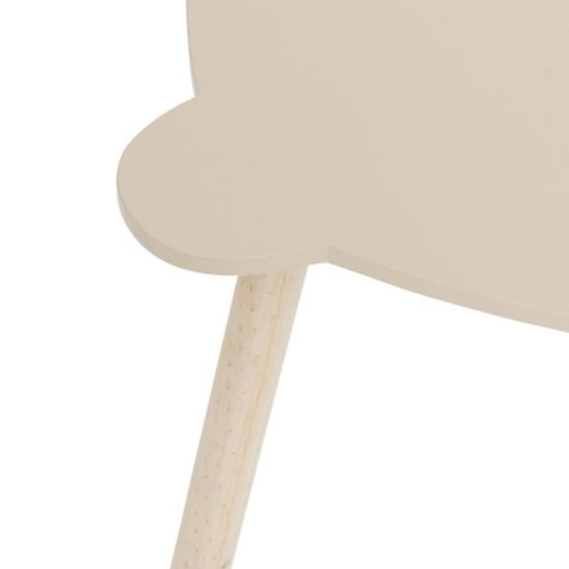 Mesa infantil beige Osito 43x64x62 cm