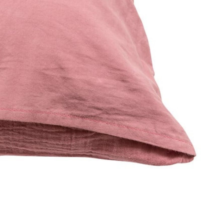 Funda nórdica rosa viejo. Cama 90x190cm