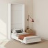 Letto a scomparsa verticale bianco Kristoff 90x200cm
