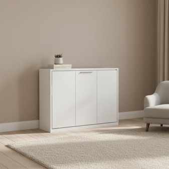 Cama plegable blanco Hans 150x200cm