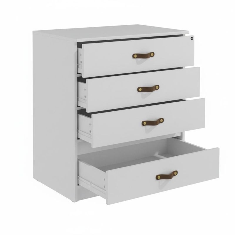 Cómoda 4 cajones blanco Luca 85x87x45cm