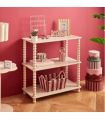 Shelf 2 shelves Sarabi 75x75x34cm