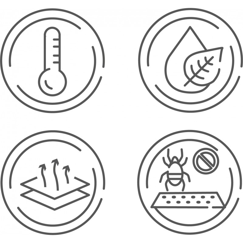 Abu 90 cm Pack 2 mattresses