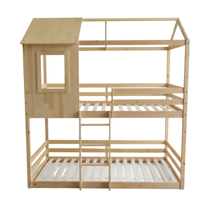 Beliche Montessori casinha divisível madeira Judy 90x190/90x190cmi 