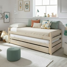 Cama tripla de madeira Pepa 90x200 cm