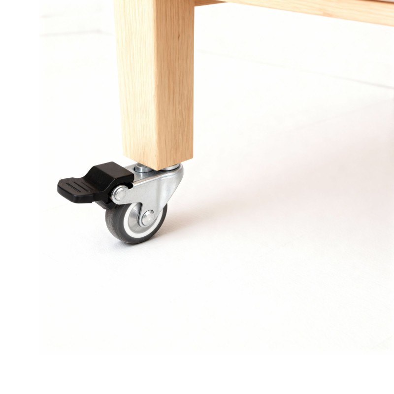 Letto triplo a nido in legno Pepa 90x200 cm