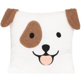 Almofada branca Dog 14x40x40cm