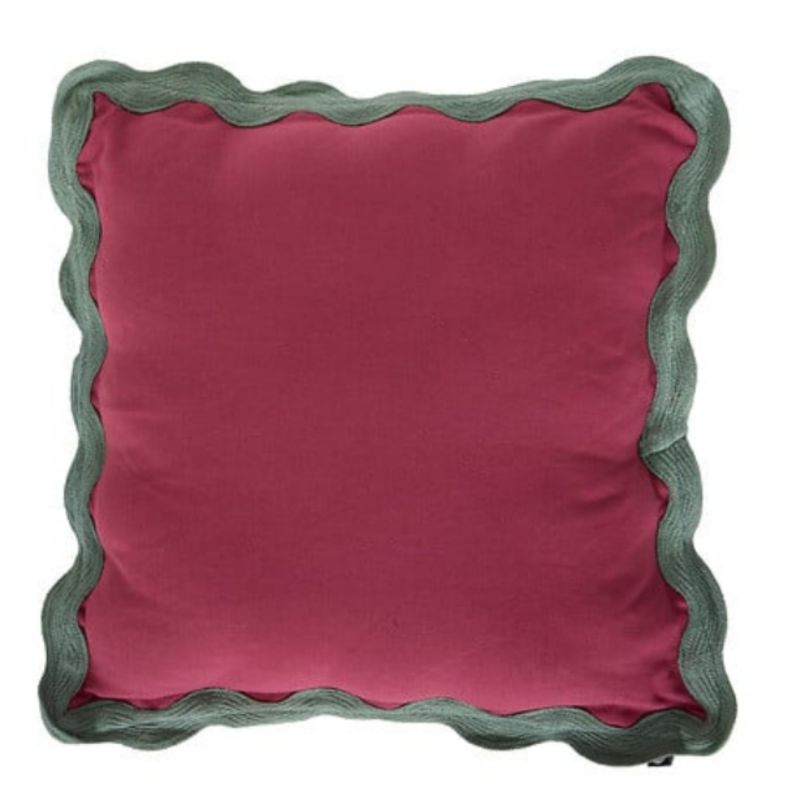 Cojín reversible algodón multicolor Cherry 10x38x38cm